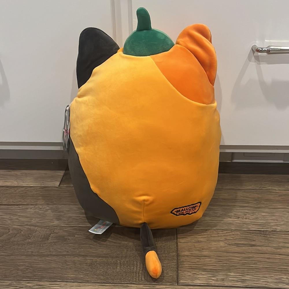 🎃 Pumpkin Cam Cat Mallow Mash Select Series Original Squishmallows 12” BNWT - Picture 2 of 8
